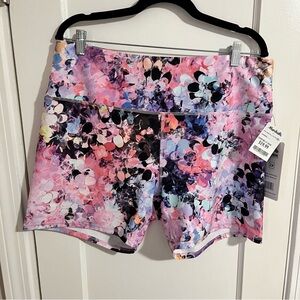 NWT RBX Women's Multicolor Floral Athletic Shorts